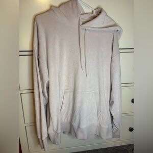 Aritiza TNA hoodie light pink LARGE